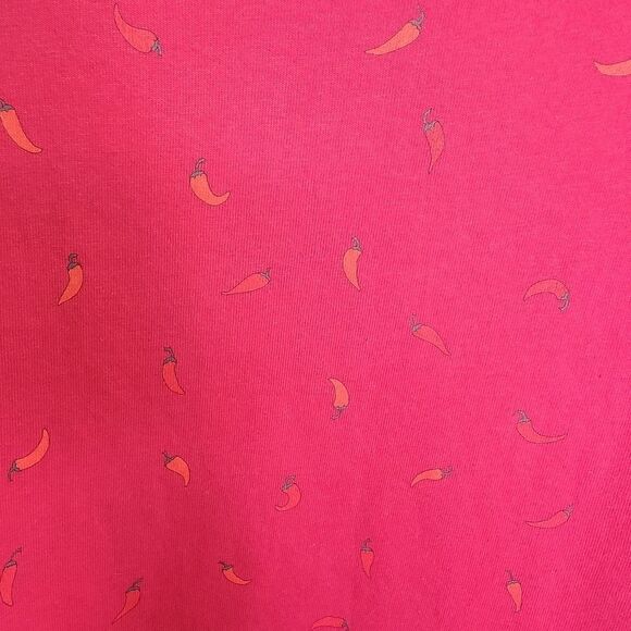 Nancy Lenches "Serape" Chili Pepper Wearable Art T-SHIRT Size Medium - Picture 4 of 6